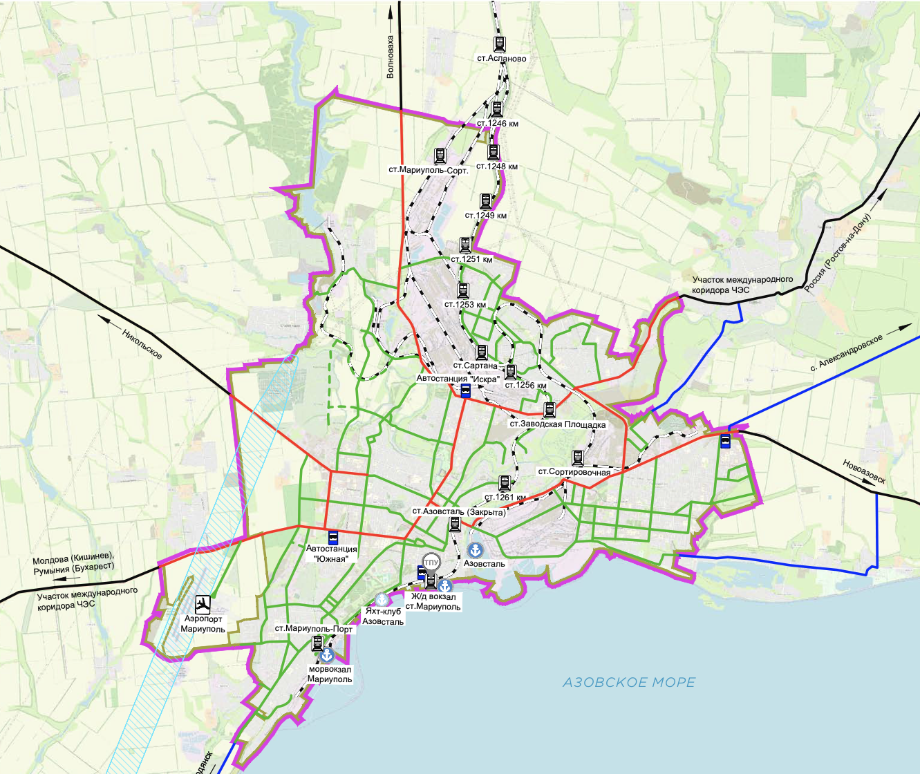 Concept of the Master Plan for the Development of Mariupol